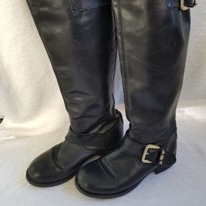 Steve Madden, Barton, Leather Riding Boots